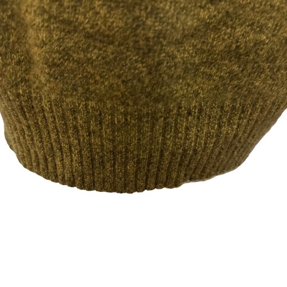 Marshall Fields  - Cashmere heathered green 1/4 zip sweater, men’s size:Large - Picture 9 of 11